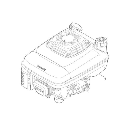 Picture of A - Motore completo FJ180V-AM58